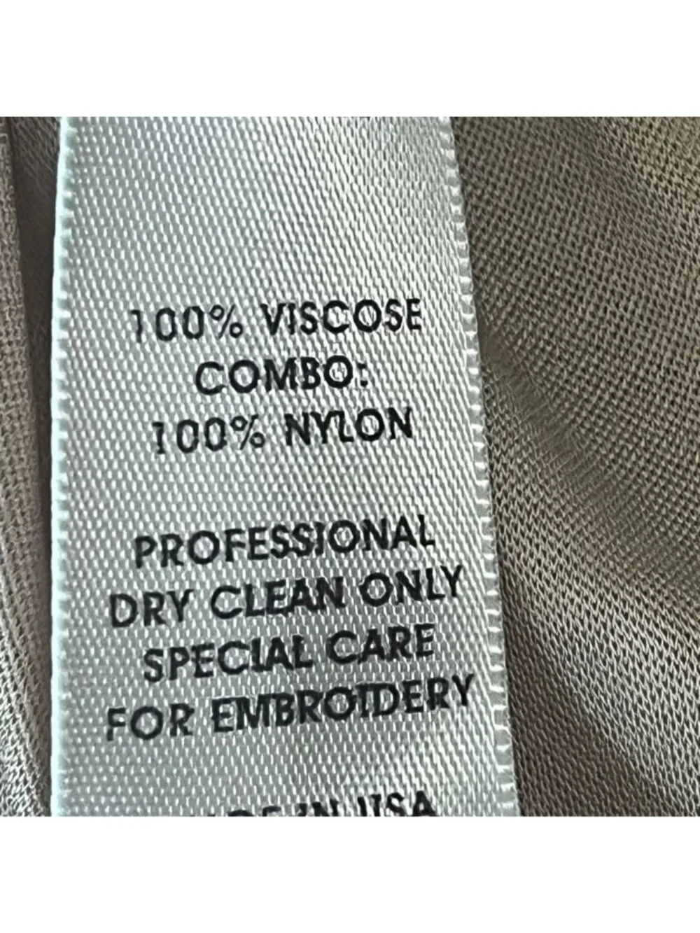 J. MENDEL PARIS Beaded Ruched Cocktail Dress Size 8. ** Please see description**